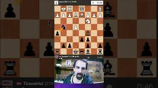 APERTURA ESCOCESA 💣 COMO ATACAR CON NEGRAS EXPLICADO en PARTIDA BULLET❗ 💥 ajedrez chess [upl. by Luing]