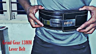 Grind Gear 13MM Lever Belt Review  Sunil Sukhwal  Lifting Gear  Grind Gear Lever Belt [upl. by Upali]