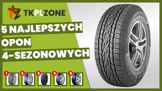 5 najlepszych opon 4sezonowych [upl. by Chesna495]