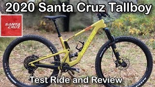 2020 Santa Cruz Tallboy  Test Ride and Review  Better than the Ibis Ripley [upl. by Arahd]