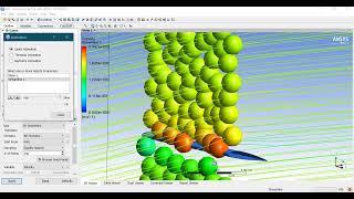 ANSYS FLUID FLUENT TUTORIAL 60 Flow over airfoil with angle of attackAOA 15 degree ansys cfd [upl. by Enair]