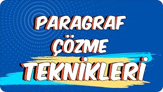 Paragrafı Fullemenin 3 Altın Kuralı 🏆  Paragraf Çözme Taktikleri [upl. by Nomyad]