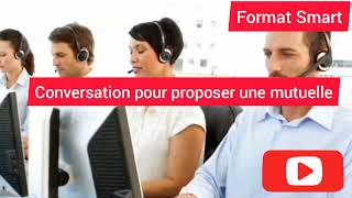 Conversation appel téléphonique pour la mutuelle 🇨🇵 efficace pour les débutants [upl. by Eelyma]