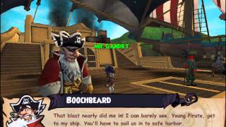 Pirate101 Gameplay 1  the Tutorial [upl. by Adiel]