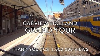 CABVIEW Grand Tour of HOLLAND a BIG THANK YOU for 1000000 VIEWS 2016 [upl. by Lali]