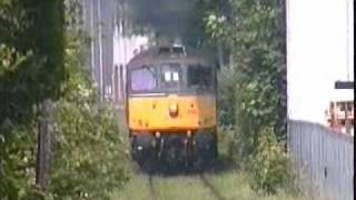 Class 33 Power Chatham Dockyard Branch action mega thrashwmv [upl. by Casanova]