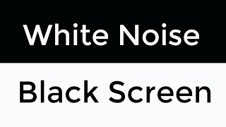 No Ads White Noise  Black Screen  24 Hours for Sleep Study and Stress Relief [upl. by Oletta586]