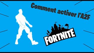 Comment activer lA2F sur Fortnite en 2024 [upl. by Acenahs]