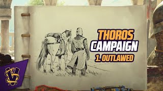 AOE2DE  Thoros Campaign 1 Outlawed [upl. by Cirdor]