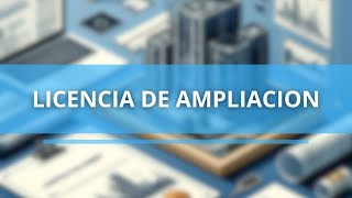 Licencias de Ampliación de una casa [upl. by Nichol841]