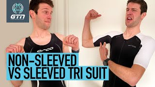 Sleeved Vs Sleeveless Tri Suits  Which Is A Better Choice For You [upl. by Sorips819]