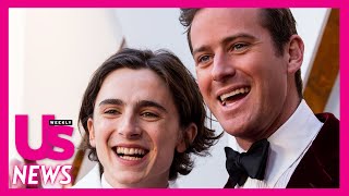 Timothee Chalamet Reacts To Armie Hammer SA Allegations [upl. by Odranoel]