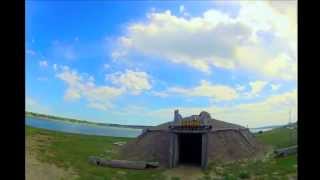 Hidatsa Earthlodge Timelapse [upl. by Nnylyt]