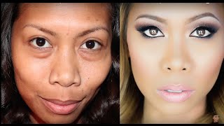 THE POWER OF MAKEUP HOW TO CONCEAL EXTREME BAGS [upl. by Jadd]