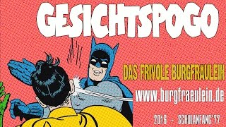 Das frivole Burgfräulein  Gesichtspogo RadioEdit Official Video [upl. by Novyak]