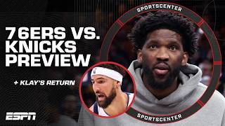 Joel Embiid is GOING to want to PUSH IT  Danny Green on 76ers vs Knicks PREVIEW  SportsCenter [upl. by Sirk]