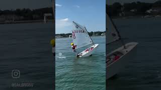 Zim Sailing Fighter Opti Tricks on the water Regatta Life [upl. by Euk196]