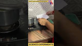 Happy Ganesh Chaturthi 🙏🕉  science experiments experiment science shorts [upl. by Llehcsreh]