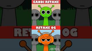 New Mod Incredibox Sprunki CANDI Retake VS Sprunki Retake OG HAPPY VERSION 😭 [upl. by Dannica57]