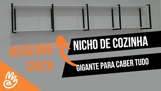 Como Fazer um Incrível Nicho para Sua Cozinha  Gastando Pouco [upl. by La Verne197]