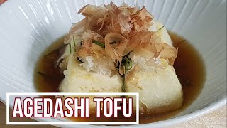 AGEDASHI TOFU [upl. by Annaihs]