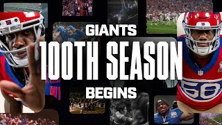 100th Season Launch Video quotA Giants Storyquot Narrated By Chazz Palminteri  New York Giants [upl. by Chaney]