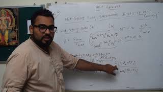 HT LECTURE SERIES EPISODE 10 HEAT CAPACITY RATIOEFFECTIVENESS AND NTU OF HEAT EXCHANGER [upl. by Derriey]