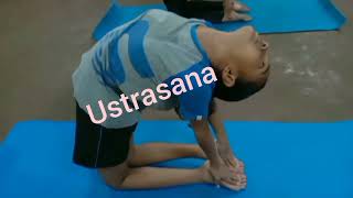 Ustrasana 1 2 3 poorna Ustrasana backbending Asana [upl. by Claudianus]