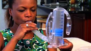 How to Use Your Incentive Spirometer English  Memorial Sloan Kettering [upl. by Herzen]