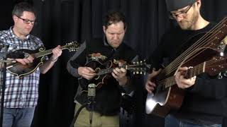 Rebecca  Herschel Sizemore Harp Guitar amp dueling mandolins [upl. by Ladnar]