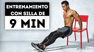 Ejercicios rápidos con la silla que funcionan tan bien como ir al gimnasio [upl. by Wenn]