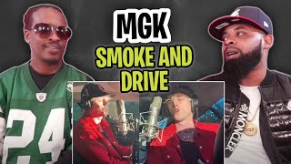 TRETV REACTS TO  Machine Gun Kelly  Smoke and Drive [upl. by Irrehs]