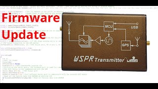 Firmwareupdate am Zachtek WSPR Transmitter [upl. by Leaper470]