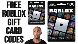 Free Roblox Gift Card Codes Unused  How To Get Free Robux Codes 2024 [upl. by Togram]