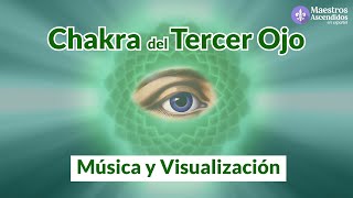 LLAVE TONAL del Chakra del Tercer Ojo Música y visualización [upl. by Bergquist299]