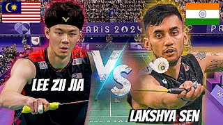 Highlights 🔥 Lee Zii jia MAS vs Lakshya sen IND  Match 2024 [upl. by Iolenta]