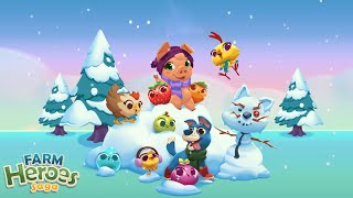 Farm Heroes Saga  Winter Season Full OST [upl. by Nera]