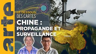 Chine  un pays et un peuple sous surveillance  Le dessous des cartes  Leçon de géopolitique ARTE [upl. by Arianie]