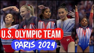 Gymnastics  US Olympic Team for Paris 2024 [upl. by Anail716]