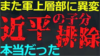 1202 近平と繋がる「旧南京軍区人脈」排除の動き！FTがまた内部情報を暴露 [upl. by Ahsai4]