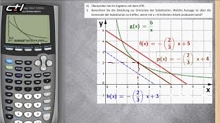 Minimalkostenkombination  Grenzrate der Substitution ★ GTR und Rechnung  Übung 1hi [upl. by Mandelbaum]