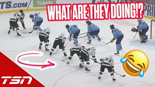 The LA Kings used a bizarre strategy to attempt a last second comeback [upl. by Eleynad630]