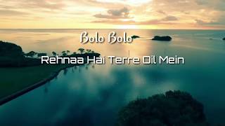 Bolo Bolo  RHTDM  drone version by shaunak tadas 4K [upl. by Donela984]