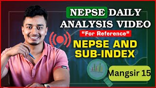 Nepse Technical Analysis  Weekly  Sub Index  Monetary Policy  Share Market Nepal Bipin Kandel [upl. by Allis996]