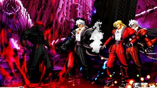 Kof Mugen Valmar Rugal vs Rugal Team [upl. by Naujahs]