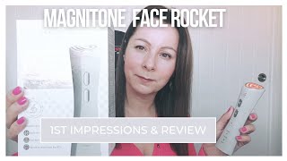 Magnitone facerocket 5 in 1 face firming amp toning devce 1st impressions amp review [upl. by Lamej]