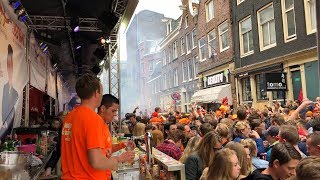 Kings Day  Koningsdag Amsterdam 2018 HD [upl. by Essyla]