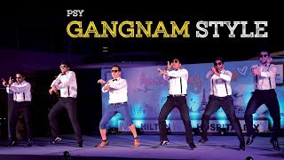 PSY  Gangnam Style Dance Performance  Hilton Hotel Bangalore  Annual Day 2018 [upl. by Acissev100]