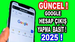 Google Hesabına Bağlı Cihazlardan Çıkış Yapma  Gmail Oturum Kapatma Google Hesap Kaldırma Silme [upl. by Launam]