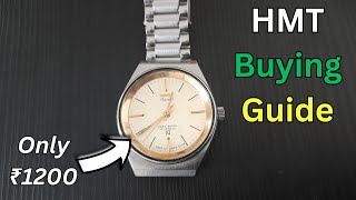 How to buy HMT Mechanical Watch in 2024 Without spending too much [upl. by Kcerb530]